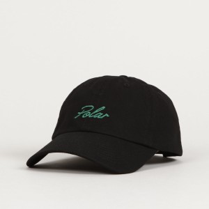 Polar Sai Varsity Cap Black Emerald